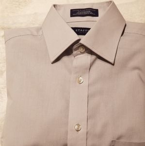 EUC men's Stafford fitted dress shirt